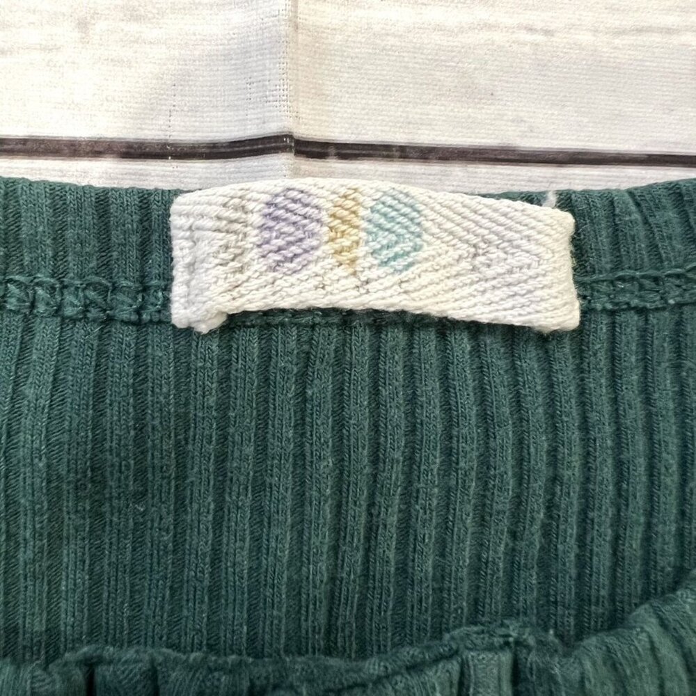 Coco Blanc Green Ribbed PJ's - Picture 3 of 11